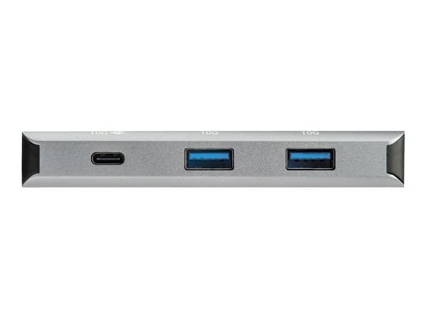 StarTech.com USB C-hubb med 4 portar (10 Gbps) till 3x USB-A och 1x USB-C - Laddning med 100 W strömförsörjning pass-through - Portabel USB 3.1 Gen.
