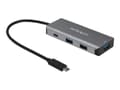 Miniatyrbild 2 av 5: StarTech.com USB C-hubb med 4 portar (10 Gbps) till 3x USB-A och 1x USB-C - Laddning med 100 W strömförsörjning pass-through - Portabel USB 3.1 Gen.