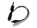 Miniatyrbilde 3 av 5: StarTech.com 2 Port USB HDMI Cable KVM Switch with Audio and Remote Switch - USB Powered KVM with HDMI - Dual Port HDMI KVM Switch (SV211HDUA) - KVM