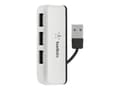 Miniatyrbild 5 av 5: Belkin Travel - Hubb - 4 x USB 2.0 - skrivbordsmodell