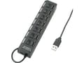 Miniatyrbild 3 av 4: Renkforce RF-4847589, USB 2.0, USB 2.0, 480 Mbit/s, Svart, Status, 0,53 m