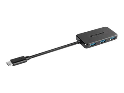 Transcend HUB2C - Hubb - 4 x USB 3.1 Gen 1 - skrivbordsmodell
