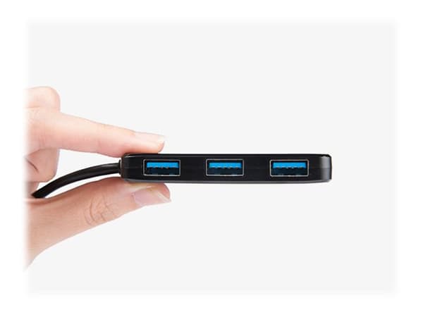 Transcend HUB2C - Hubb - 4 x USB 3.1 Gen 1 - skrivbordsmodell