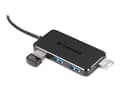 Miniatyrbild 2 av 5: Transcend HUB2C - Hubb - 4 x USB 3.1 Gen 1 - skrivbordsmodell