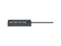Miniatyrbild 2 av 5: Renkforce RF-3374940, USB 2.0, USB 2.0, 480 Mbit/s, Svart, Status, 0,44 m