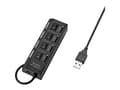 Miniatyrbild 1 av 5: Renkforce RF-3374940, USB 2.0, USB 2.0, 480 Mbit/s, Svart, Status, 0,44 m