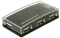 Miniatyrbild 3 av 5: Delock - Hubb - 4 x USB 2.0 - skrivbordsmodell