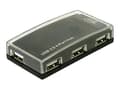 Miniatyrbild 1 av 5: Delock - Hubb - 4 x USB 2.0 - skrivbordsmodell