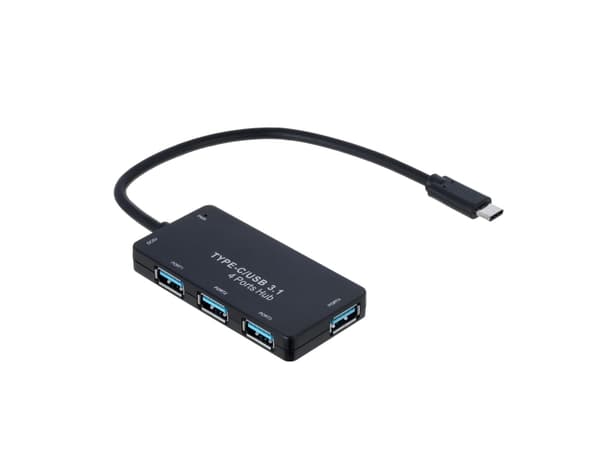 Akyga AK-AD-52 - Hubb - 4 x USB 3.1 - skrivbordsmodell