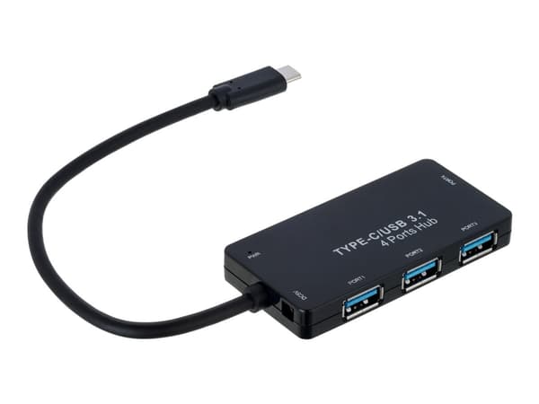 Akyga AK-AD-52 - Hubb - 4 x USB 3.1 - skrivbordsmodell