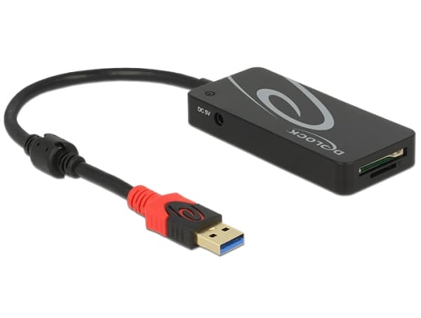 Delock - Hubb - 3 x USB 3.1 Gen 1 - skrivbordsmodell
