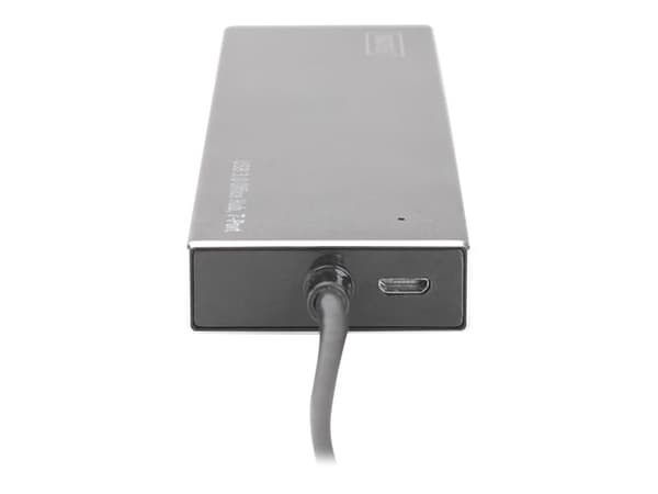 DIGITUS USB 3.0 Office Hub DA-70241-1 - Hubb - 7 x SuperSpeed USB 3.0 - skrivbordsmodell