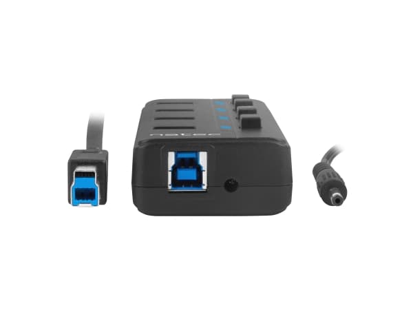 NATEC MANTIS, USB 2.0 Typ-B, USB 3.2 Gen 1 (3.1 Gen 1) Typ-A, 5000 Mbit/s, sortering, akrylnitrilbutadienstyren, USB
