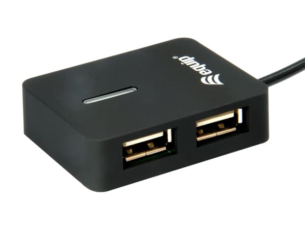 Equip 128952, USB 2.0, USB 2.0, 480 Mbit/s, Sort, Plast, CE
