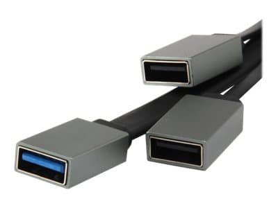 Conceptronic HUBBIES01G - Hubb - 1 x SuperSpeed USB 3.0 + 2 x USB 2.0 - skrivbordsmodell