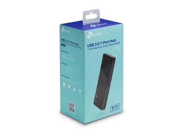 TP-Link UH700 - Hubb - 7 x SuperSpeed USB 3.0 - skrivbordsmodell