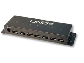Lindy 42794, USB 2.0 Type-B, USB 2.0, 480 Mbit/s, Svart, Metall, 1,8 m