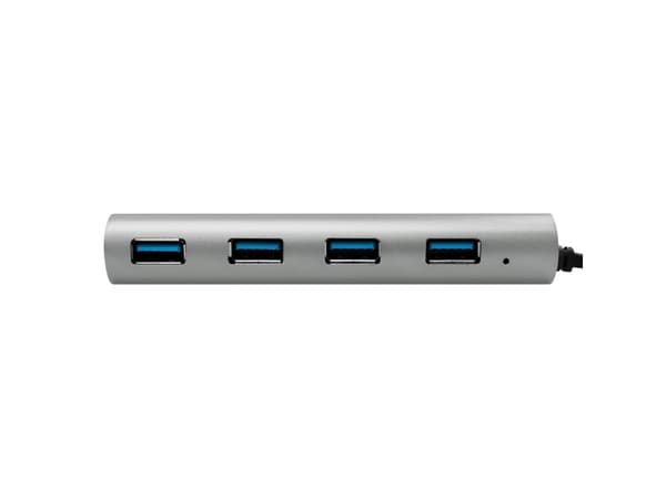 LogiLink UA0308, USB 3.2 Gen 1 (3.1 Gen 1) Type-A, USB 3.2 Gen 1 (3.1 Gen 1) Type-A, 5000 Mbit/s, Grå, Aluminium, CE, RoHS
