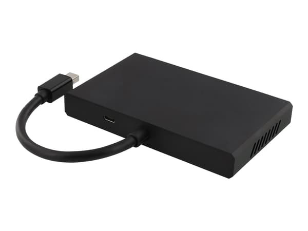 DELTACO DP-911 - Video/lyd-splitter - 4 x DisplayPort - stasjonær