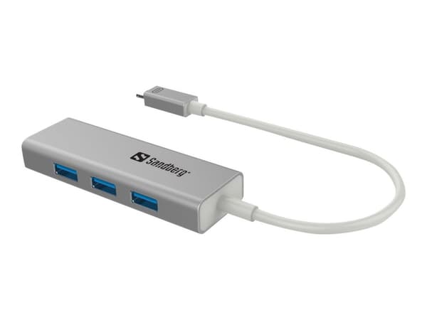 Sandberg USB-C to 3xUSB 3.0 Hub + PD