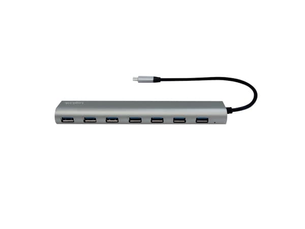 LogiLink UA0310, USB 3.2 Gen 1 (3.1 Gen 1) Type-C, USB 3.2 Gen 1 (3.1 Gen 1) Type-A, 5000 Mbit/s, Grå, Android