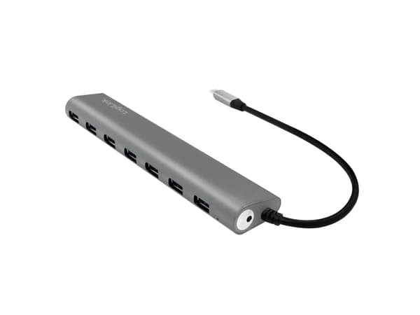 LogiLink UA0310, USB 3.2 Gen 1 (3.1 Gen 1) Type-C, USB 3.2 Gen 1 (3.1 Gen 1) Type-A, 5000 Mbit/s, Grå, Android