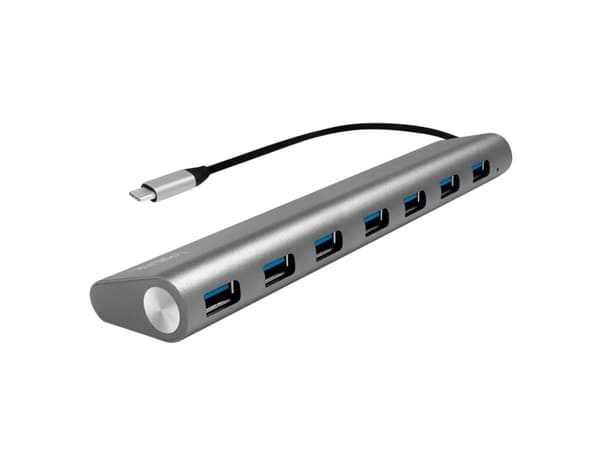 LogiLink UA0310, USB 3.2 Gen 1 (3.1 Gen 1) Type-C, USB 3.2 Gen 1 (3.1 Gen 1) Type-A, 5000 Mbit/s, Grå, Android