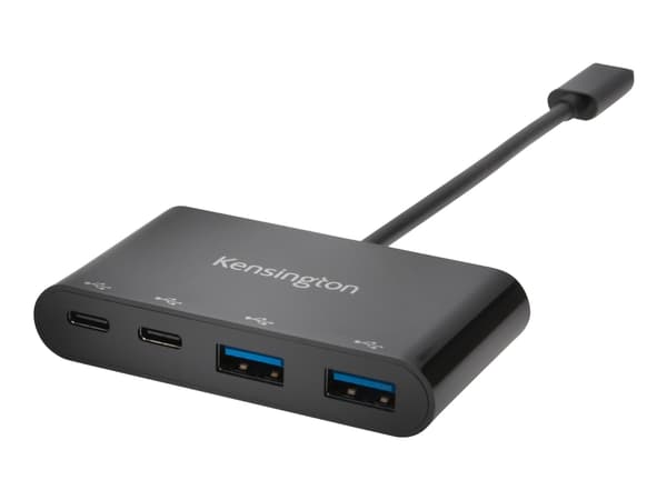 Kensington CH1000 - Hubb - 2 x USB 3.1 + 2 x USB-C - skrivbordsmodell