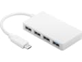 Miniatyrbild 1 av 5: Goobay 66274, USB 3.2 Gen 1 (3.1 Gen 1) Type-C, USB 3.2 Gen 1 (3.1 Gen 1) Type-A, 5000 Mbps, Vit