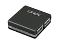 Miniatyrbild 4 av 5: Lindy 42742, USB 2.0, 480 Mbit/s, Svart, 40 mm, 40 mm, 12 mm