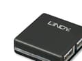 Miniatyrbild 1 av 5: Lindy 42742, USB 2.0, 480 Mbit/s, Svart, 40 mm, 40 mm, 12 mm
