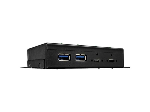 Lindy 43094 gränssnittshubbar USB 3.2 Gen 2 (3.1 Gen 2) Type-C 10000 Mbit/s Svart