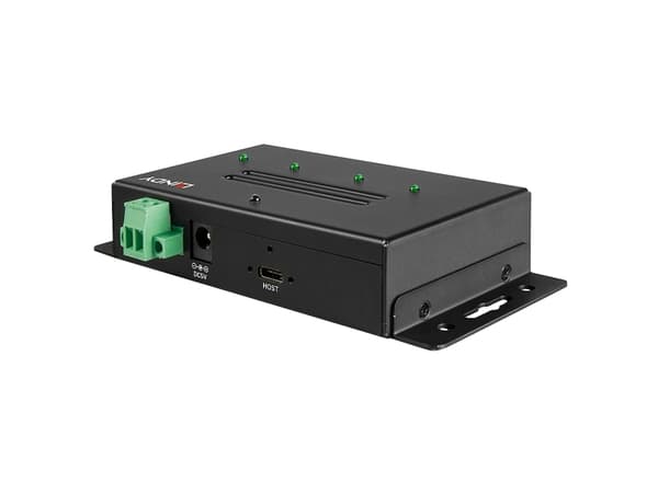 Lindy 43094 gränssnittshubbar USB 3.2 Gen 2 (3.1 Gen 2) Type-C 10000 Mbit/s Svart