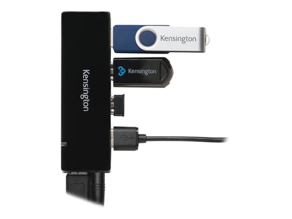 Kensington UH4000C - Hubb - 4 x SuperSpeed USB 3.0 - skrivbordsmodell