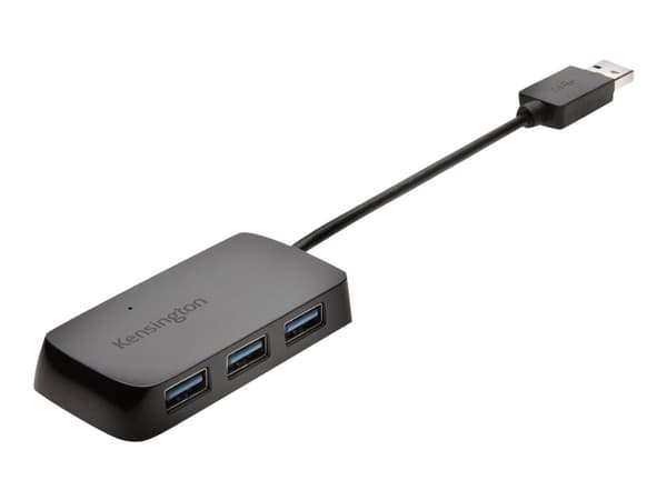 Kensington UH4000 - Hub - 4 x SuperSpeed USB 3.0 - stasjonær