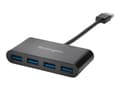 Miniatyrbilde 1 av 5: Kensington UH4000 - Hub - 4 x SuperSpeed USB 3.0 - stasjonær