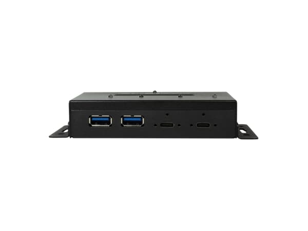 LogiLink UA0316, USB 3.2 Gen 1 (3.1 Gen 1) Type-C, USB 3.2 Gen 2 (3.1 Gen 2) Type-A, 10000 Mbit/s, Svart, Metall, 0,6 m, RoHS, CE