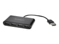 Miniatyrbilde 4 av 5: Kensington - Hub - 4 x USB 2.0 - stasjonær