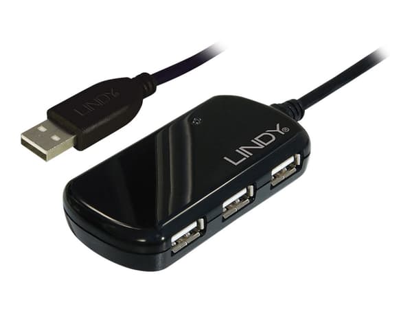 Lindy 42781 gränssnittshubbar 480 Mbit/s