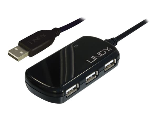 Lindy 42781 gränssnittshubbar 480 Mbit/s