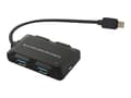 Miniatyrbild 1 av 5: Qoltec - Hubb - 4 x SuperSpeed USB 3.0 - skrivbordsmodell