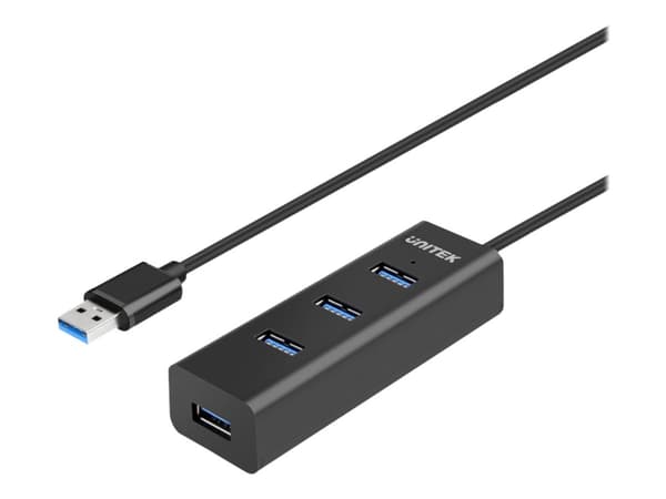 Unitek Y-3089 - Hubb - 4 x SuperSpeed USB 3.0 - skrivbordsmodell
