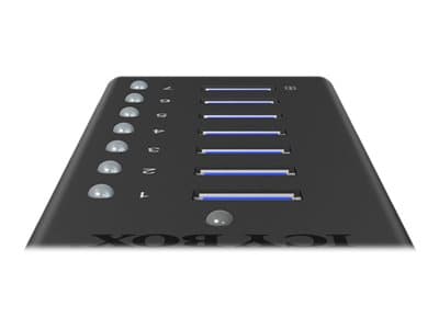 ICY BOX IB-AC618 - Hubb - 7 x SuperSpeed USB 3.0 - skrivbordsmodell