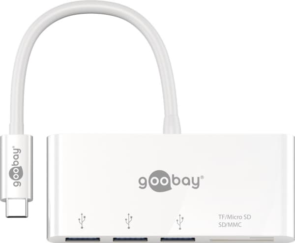 Goobay 62097, vit, 0.15 m, CE, WEEE, 95 mm, 190 mm, 11 mm
