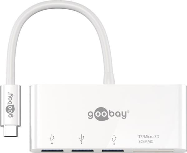Goobay 62097, vit, 0.15 m, CE, WEEE, 95 mm, 190 mm, 11 mm