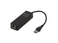 Pikkukuva 2 / 5: LogiLink UA0173A, USB 3.2 Gen 1 (3.1 Gen 1) Type-A, RJ-45, USB 3.2 Gen 1 (3.1 Gen 1) Type-A, 1000 Mbit/s, Sort, 0,21 m, IEEE 802.3, IEEE 802.3ab, IEE