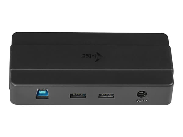 i-tec U3HUB742 gränssnittshubbar USB 3.2 Gen 1 (3.1 Gen 1) Type-B 5000 Mbit/s Svart