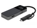 Miniatyrbild 3 av 5: Delock Adapter USB 3.0 to 4K HDMI + VGA - Adapterkabel - USB typ A, 24 pin USB-C hane till HD-15 (VGA), HDMI hona - 12 cm - svart