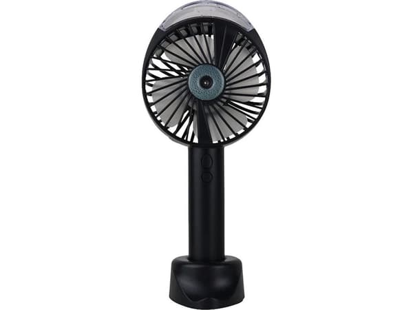 RealPower Mobile Fan Spray, Fan, Grå, 1 styck, 112 mm, 62 mm, 243 mm