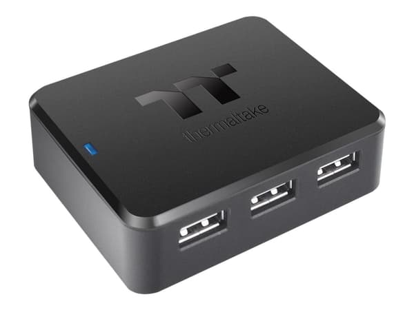 Thermaltake H200 PLUS Internal USB Hub - TT Premium Edition - hub - 3 x USB 2.0 + 3 x USB 2.0 (intern) - stasjonær